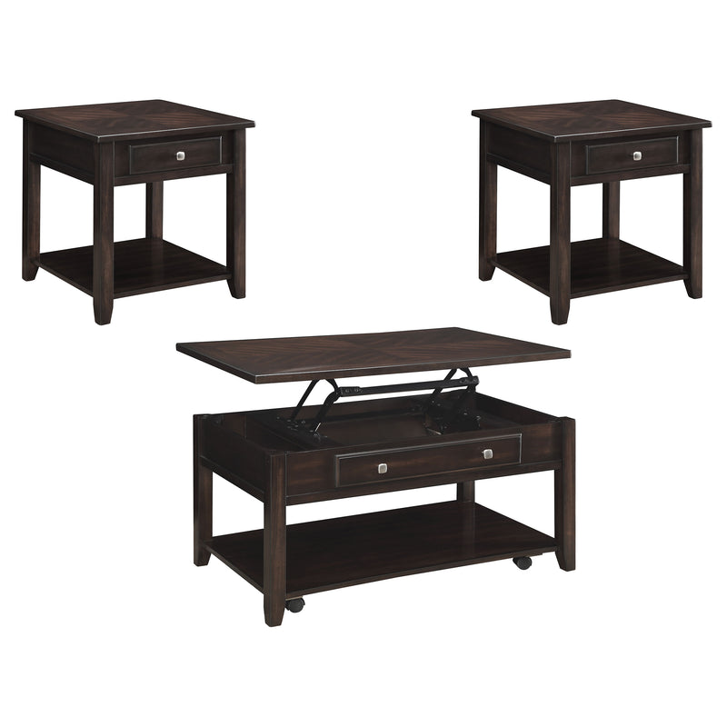Bradford Coffee Table Sets - My Sweet Home Furniture (Queens, NY)