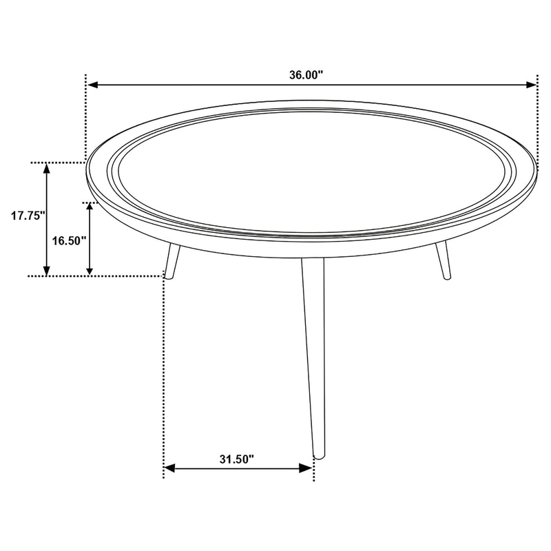 Zoe Coffee Table Sets - My Sweet Home Furniture (Queens, NY)