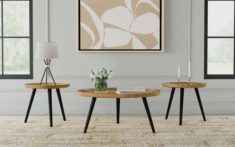 Zoe Coffee Table Sets - My Sweet Home Furniture (Queens, NY)