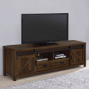 Madra Rectangular TV Console with 2 Sliding Doors - My Sweet Home Furniture (Queens, NY)