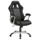 Roger Adjustable Height Office Chair Black and Grey - My Sweet Home Furniture (Queens, NY)
