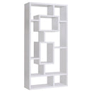 Howie 10-shelf Bookcase White - My Sweet Home Furniture (Queens, NY)
