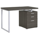 Brennan 3-drawer Office Desk Weathered Grey - My Sweet Home Furniture (Queens, NY)
