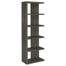 Harrison 5-tier Bookcase Weathered Grey - My Sweet Home Furniture (Queens, NY)