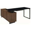 Maddox L-Shape Desk - My Sweet Home Furniture (Queens, NY)