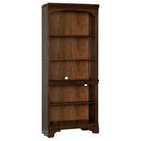 Hartshill 5-shelf Bookcase Burnished Oak - My Sweet Home Furniture (Queens, NY)
