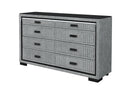 Isabella Grey Dresser with LED