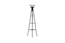 Gianni Versatile Shelf Tower Floor Lamp Charcoal Black - My Sweet Home Furniture (Queens, NY)