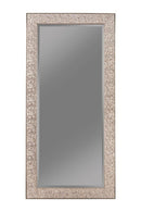 Rollins Rectangular Floor Mirror Silver Sparkle - My Sweet Home Furniture (Queens, NY)