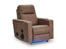 Lorrenton Power Glider Recliner with Audio System - My Sweet Home Furniture (Queens, NY)