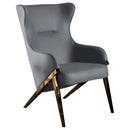 Walker Upholstered Accent Chair Slate and Bronze - My Sweet Home Furniture (Queens, NY)