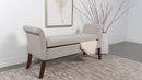 Farrah Upholstered Rolled Arms Storage Bench - My Sweet Home Furniture (Queens, NY)