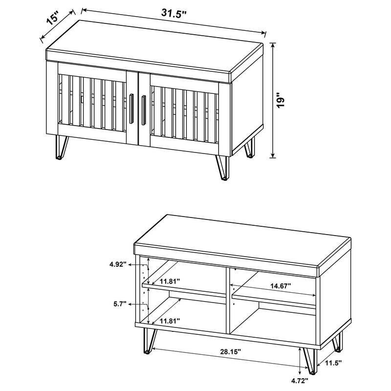 Brixton Storage Benches - My Sweet Home Furniture (Queens, NY)