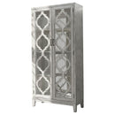 Mckellen 2-door Tall Cabinet Antique White - My Sweet Home Furniture (Queens, NY)