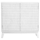Gambon Rectangular 2-door Accent Cabinet White - My Sweet Home Furniture (Queens, NY)