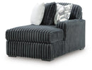 Midnight-Madness Sectional with Chaise
