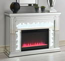 Gilmore Rectangular Freestanding Fireplace Mirror - My Sweet Home Furniture (Queens, NY)