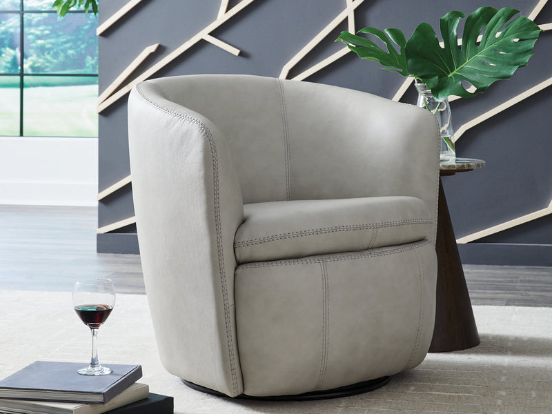 Kierreys Swivel Accent Chair - My Sweet Home Furniture (Queens, NY)