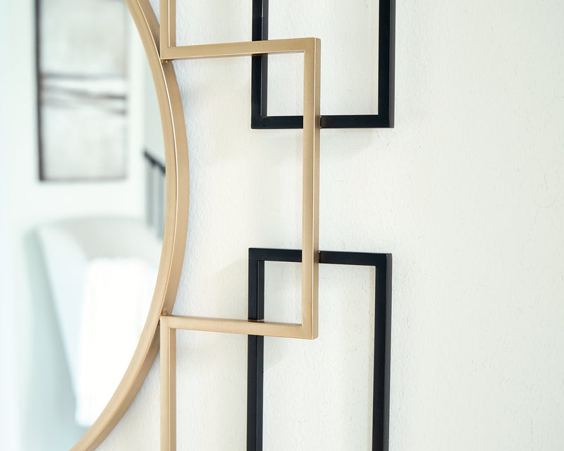 Oceanal Accent Mirror - My Sweet Home Furniture (Queens, NY)