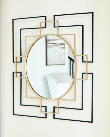 Oceanal Accent Mirror - My Sweet Home Furniture (Queens, NY)