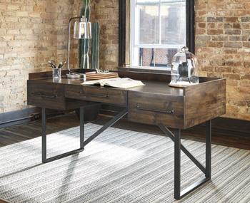 Starmore Home Office Desk with 2 Chairs - My Sweet Home Furniture (Queens, NY)