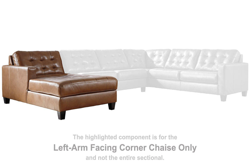 Baskove Sectional with Chaise - My Sweet Home Furniture (Queens, NY)