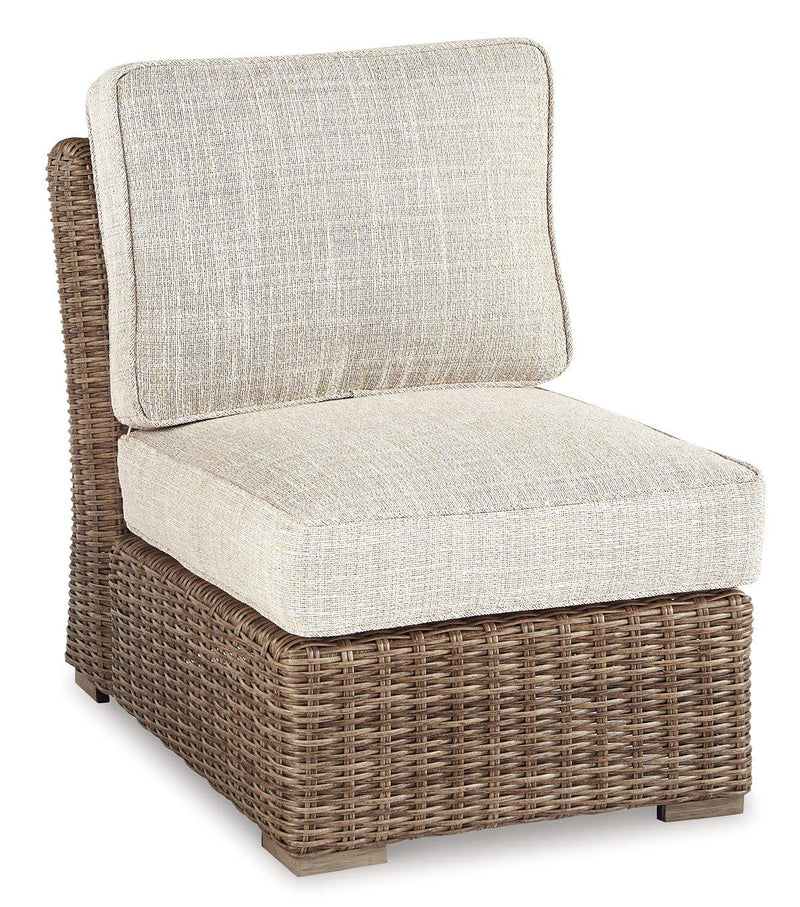 Beachcroft Outdoor Sofa, Lounge Chairs and Fire Pit - My Sweet Home Furniture (Queens, NY)