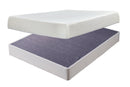 10 Inch Chime Memory Foam Mattress Set - My Sweet Home Furniture (Queens, NY)