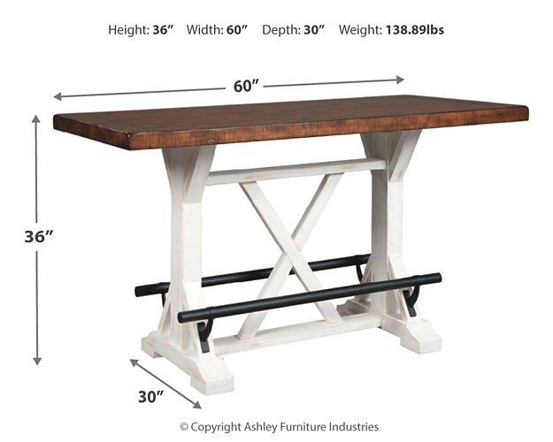 Valebeck Counter Height Dining Table - My Sweet Home Furniture (Queens, NY)