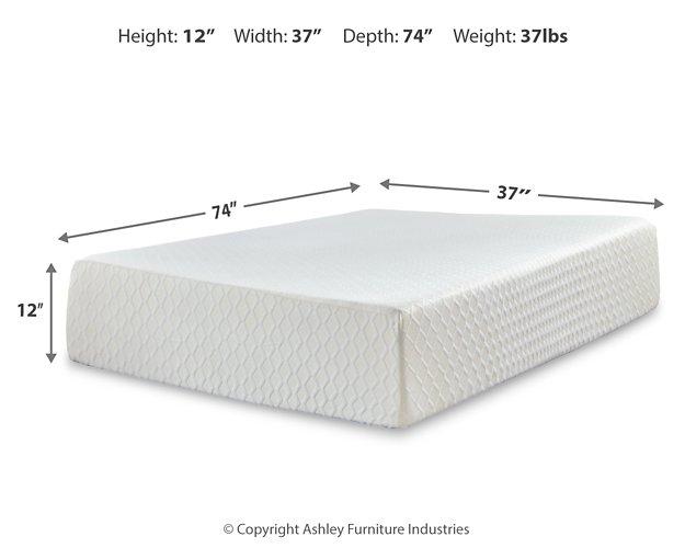 Chime 12 Inch Memory Foam Mattress in a Box - My Sweet Home Furniture (Queens, NY)