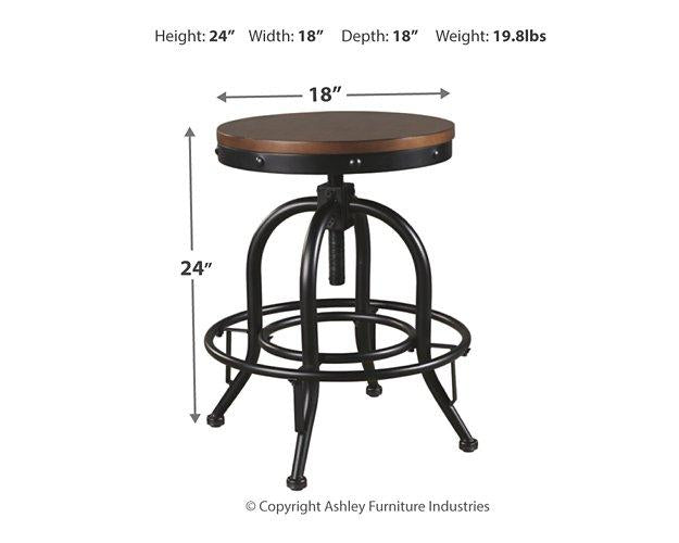 Valebeck Counter Height Bar Stool - My Sweet Home Furniture (Queens, NY)