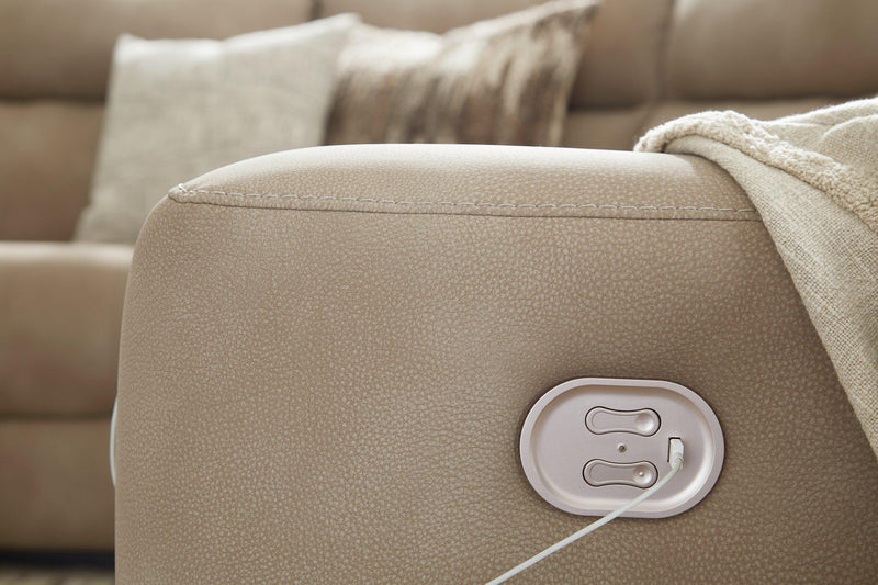Next-Gen DuraPella Power Reclining Sectional - My Sweet Home Furniture (Queens, NY)