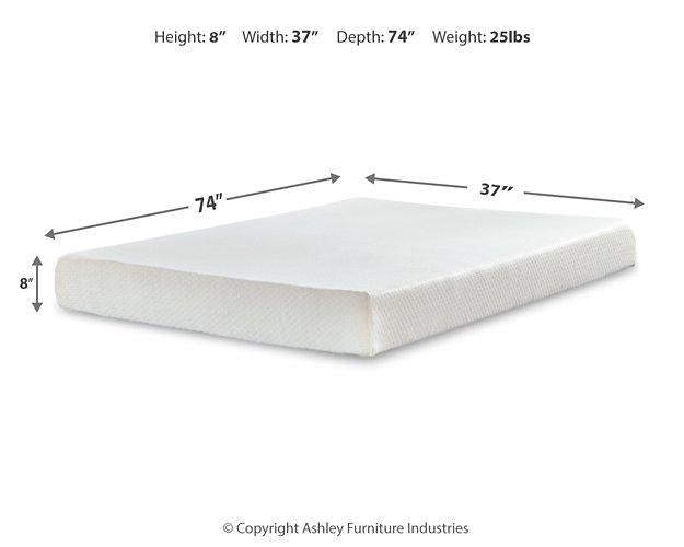 Chime 8 Inch Memory Foam Mattress in a Box - My Sweet Home Furniture (Queens, NY)