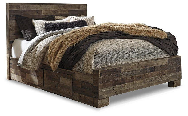 Derekson Bed with 2 Side Storage - My Sweet Home Furniture (Queens, NY)