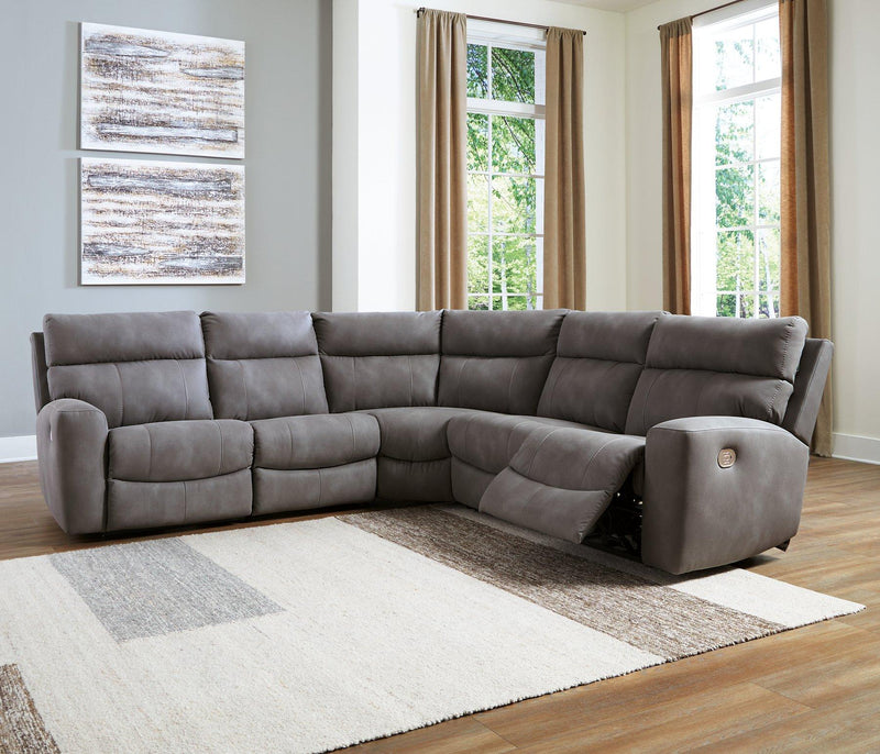 Next-Gen DuraPella Power Reclining Sectional - My Sweet Home Furniture (Queens, NY)
