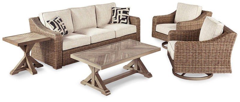 Beachcroft Outdoor Seating Set - My Sweet Home Furniture (Queens, NY)