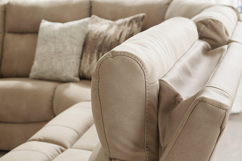 Next-Gen DuraPella Power Reclining Sectional - My Sweet Home Furniture (Queens, NY)
