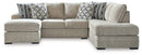 Calnita Sectional with Chaise - My Sweet Home Furniture (Queens, NY)