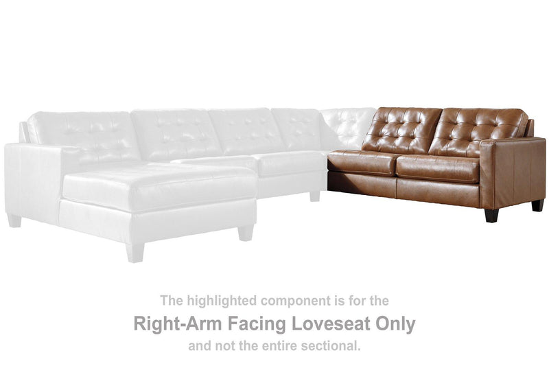 Baskove Sectional with Chaise - My Sweet Home Furniture (Queens, NY)