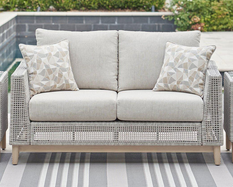 Seton Creek Outdoor Seating Set - My Sweet Home Furniture (Queens, NY)
