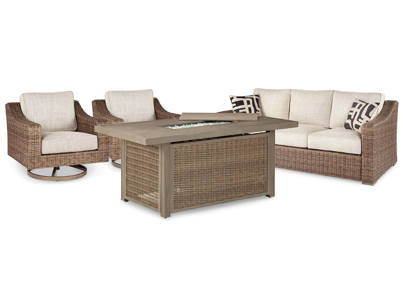 Beachcroft Outdoor Seating Set - My Sweet Home Furniture (Queens, NY)