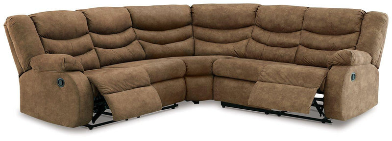 Partymate 2-Piece Reclining Sectional