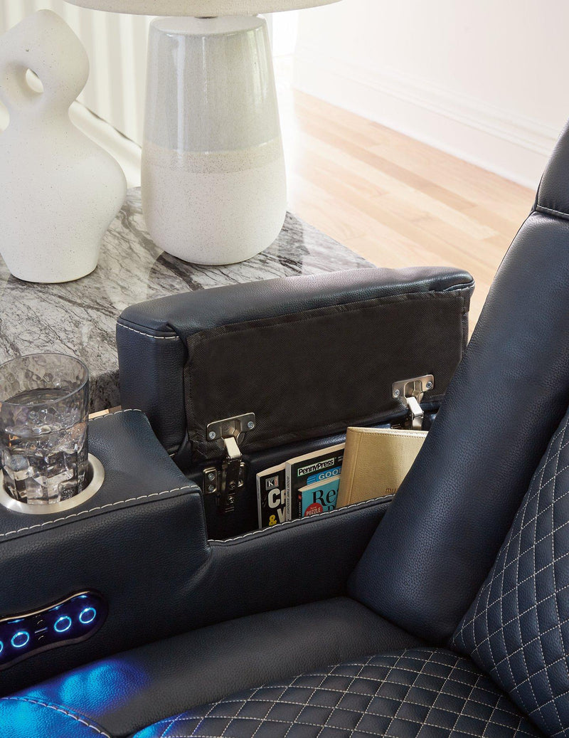 Fyne-Dyme Power Recliner - My Sweet Home Furniture (Queens, NY)