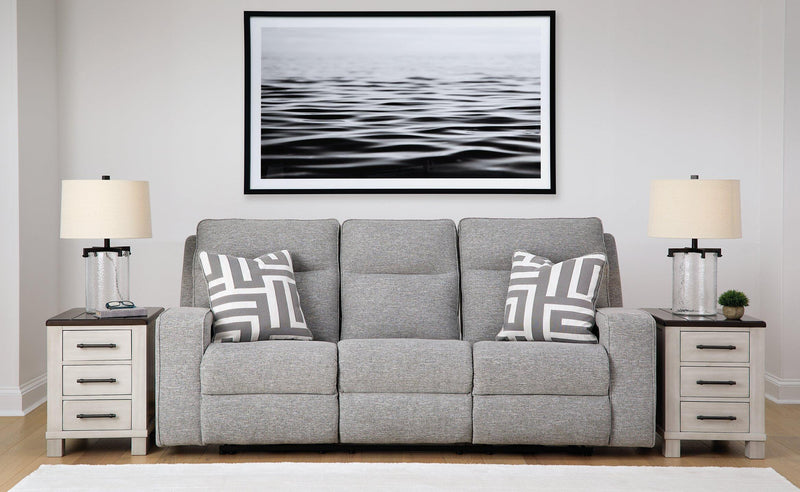 Biscoe Power Reclining Sofa - My Sweet Home Furniture (Queens, NY)