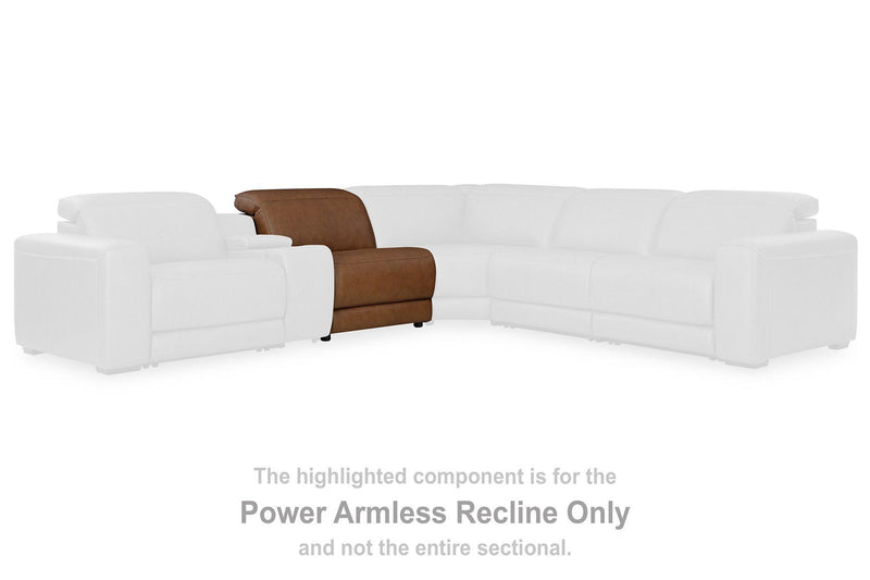 Magic Man Power Reclining Sectional - My Sweet Home Furniture (Queens, NY)