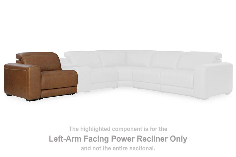 Magic Man Power Reclining Sectional - My Sweet Home Furniture (Queens, NY)