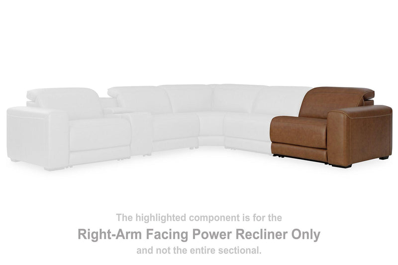 Magic Man Power Reclining Sectional - My Sweet Home Furniture (Queens, NY)