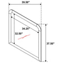 Amsbury 4 Pc Bedroom Set - My Sweet Home Furniture (Queens, NY)
