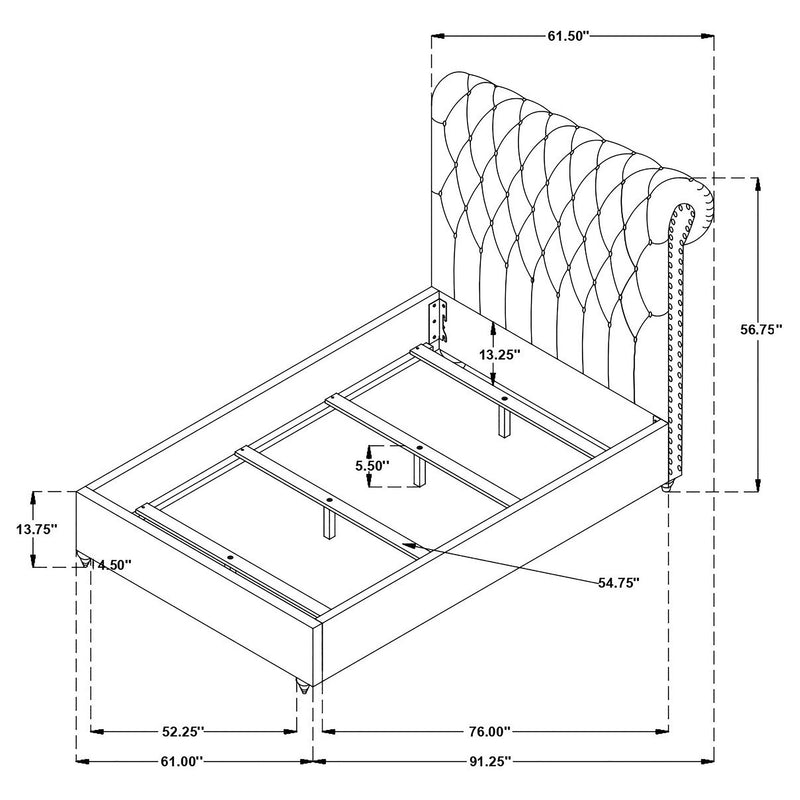 Devon Queen Beds - My Sweet Home Furniture (Queens, NY)