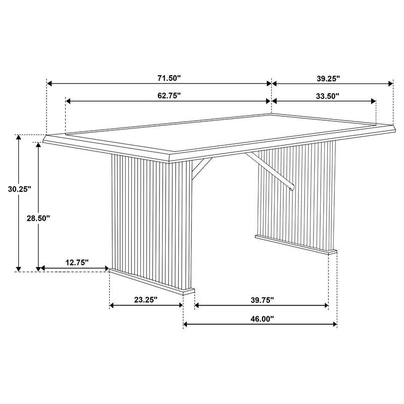 Sherwood Dining Tables - My Sweet Home Furniture (Queens, NY)